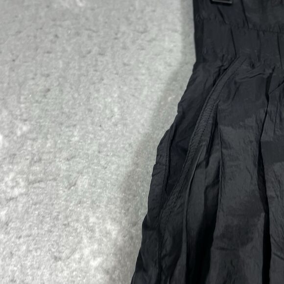 Fabletics Pants Windbreaker Womens Size Small Black Tapered Fit Nylon Pockets - Picture 4 of 14